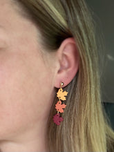 Load image into Gallery viewer, Leaf Dangles &amp; Gold Dipped Leaf Studs
