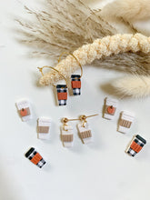 Load image into Gallery viewer, Fall Coffee Hoops &amp; Dangles
